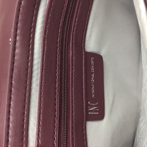 INC “Bowah” Clutch Handbag w/ Chain Strap - Picture 2 of 8